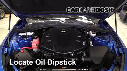 2016 Chevrolet Camaro LT 3.6L V6 Oil Check Oil Level